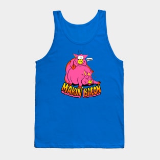 Makin' Bacon Karate Kid Tank Top